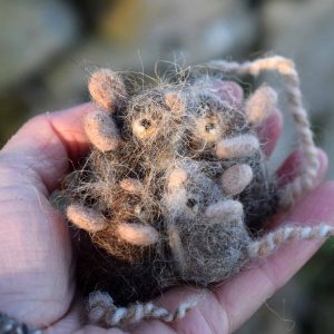 needle felt mouse