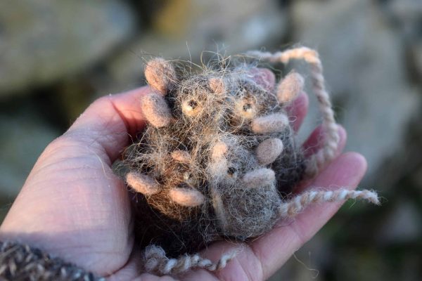 needle felt mouse