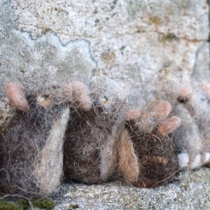 handmade felt mouse