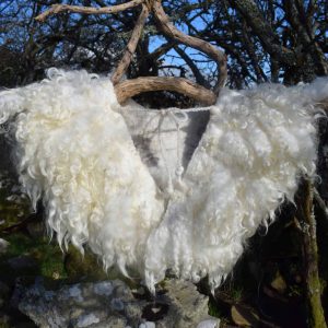 beautiful felted wool collar