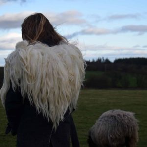 viking wool collar