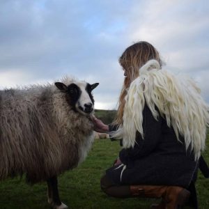 patchworksheep wool collar