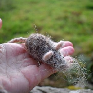 handmade mouse bookmark