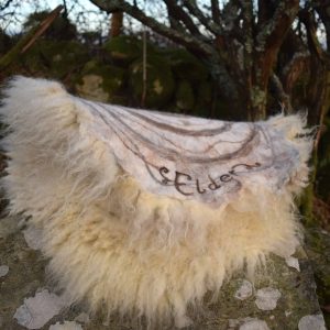 felted wool sheepskin